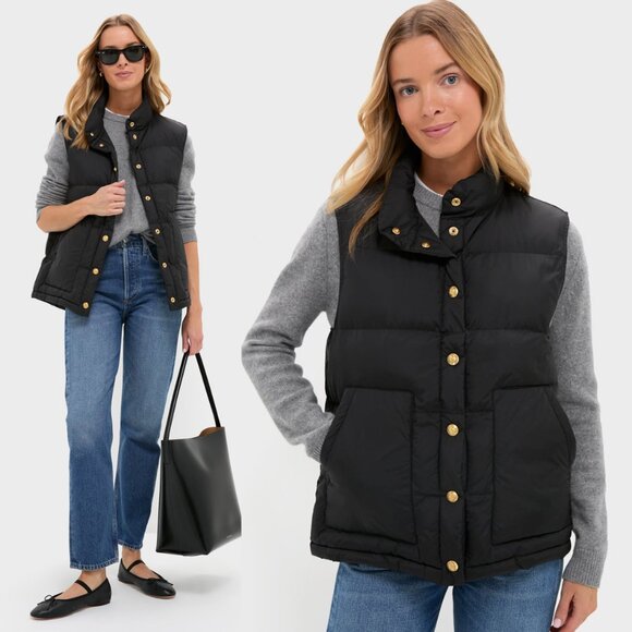 Tuckernuck Jackets & Blazers - Tuckernuck Black Inez Puffer Vest Size M NWT – Quilted Sleeveless Vest
